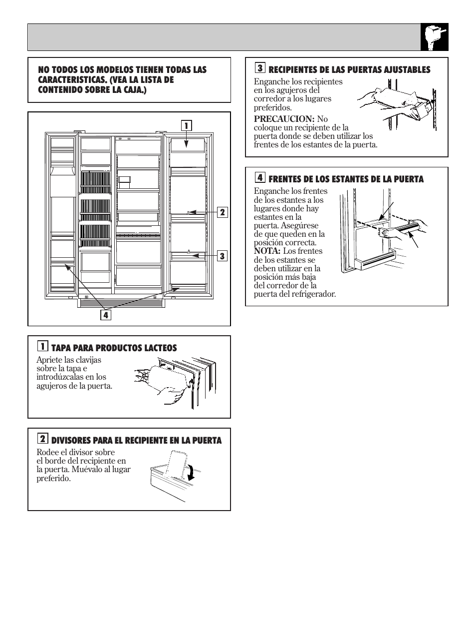 Como instalar las caracteristicas 65 | Kleenmaid TFG27PFXA User Manual | Page 65 / 72