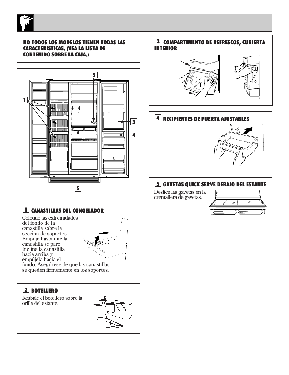 Caracteristicas adicionales | Kleenmaid TFG27PFXA User Manual | Page 66 / 72