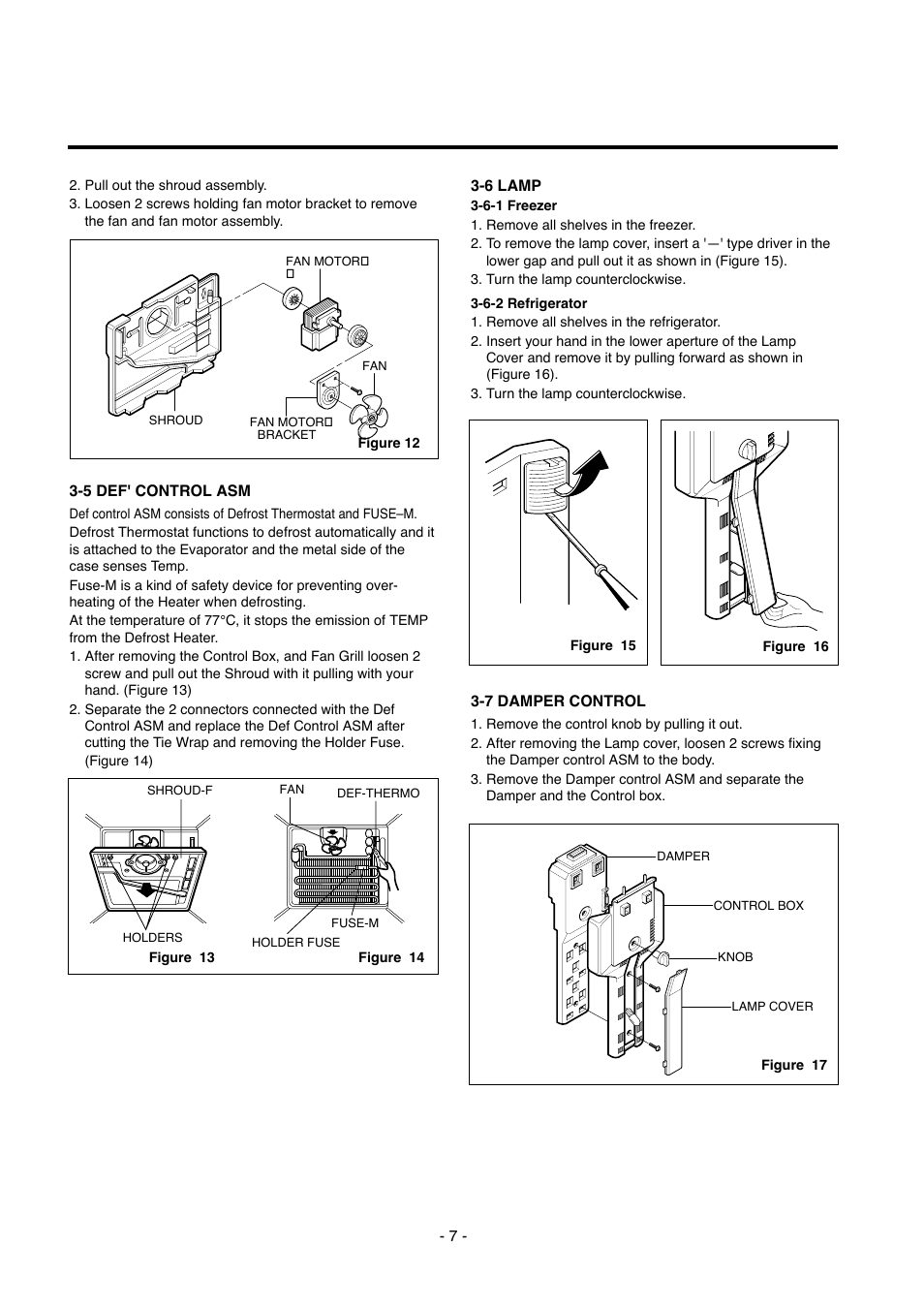 Kleenmaid TBR351ANBRWH User Manual | Page 7 / 18
