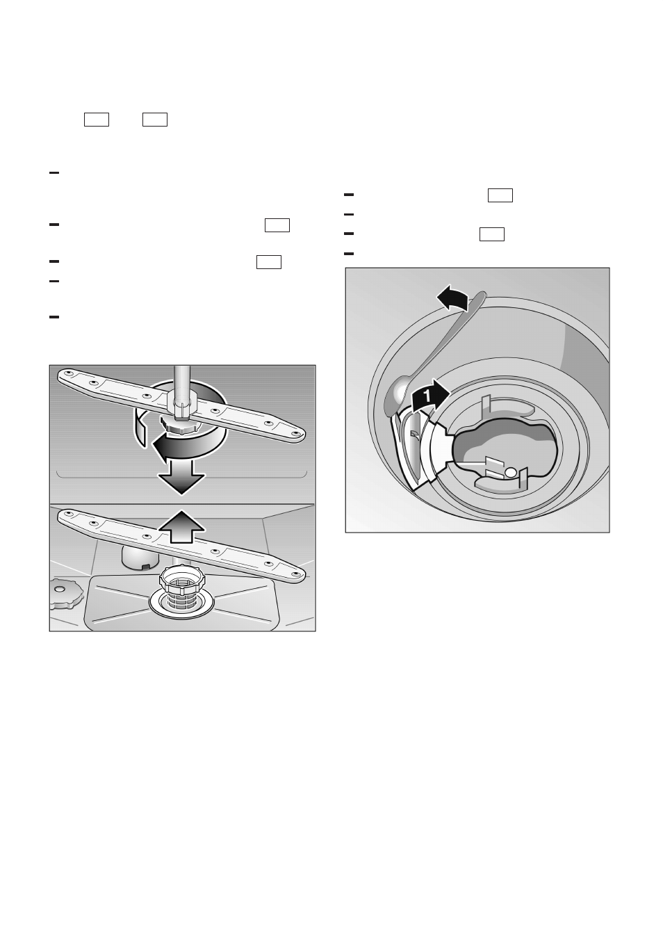 Spray arms, Waste water pump | Kleenmaid DW39X User Manual | Page 18 / 28