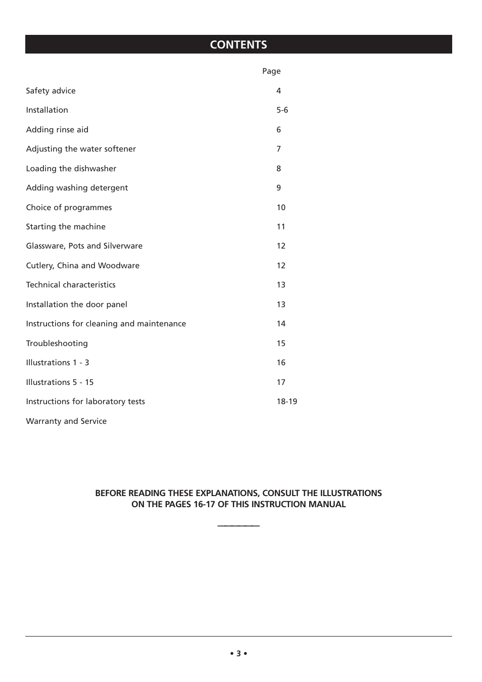 Kleenmaid DW27i User Manual | Page 3 / 22