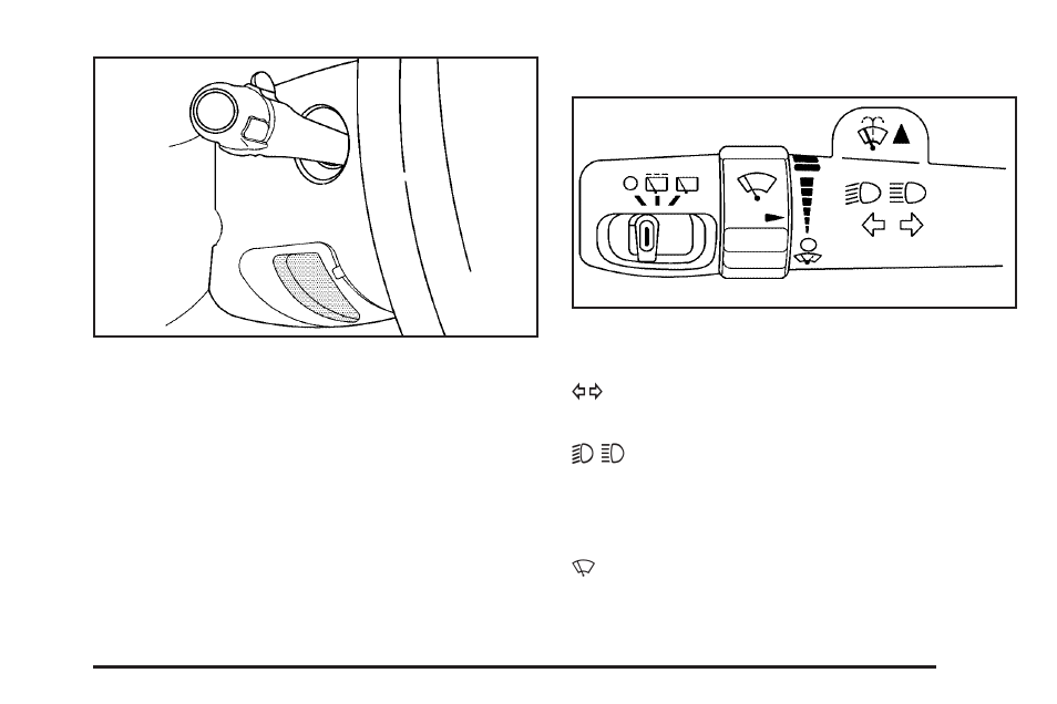 Turn signal/multifunction lever, Turn, Signal/multifunction lever | CHEVROLET Tahoe User Manual | Page 205 / 634