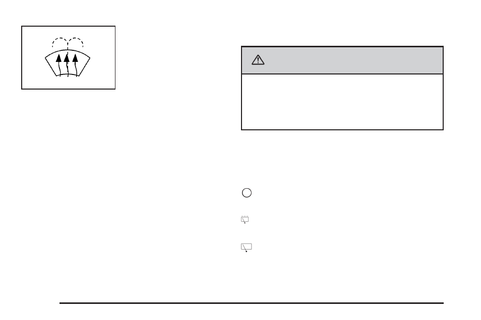 Rear window wiper/washer, Rear window, Wiper/washer | Caution | CHEVROLET Tahoe User Manual | Page 210 / 634