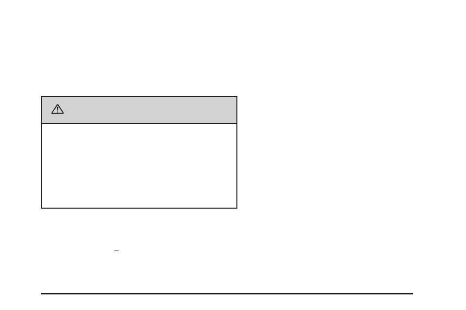 Caution | CHEVROLET Tahoe User Manual | Page 213 / 634