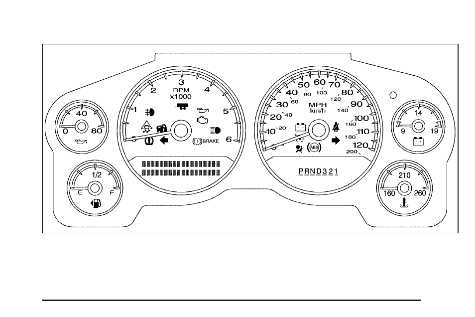 Instrument panel cluster, Instrument panel, Cluster | CHEVROLET Tahoe User Manual | Page 243 / 634