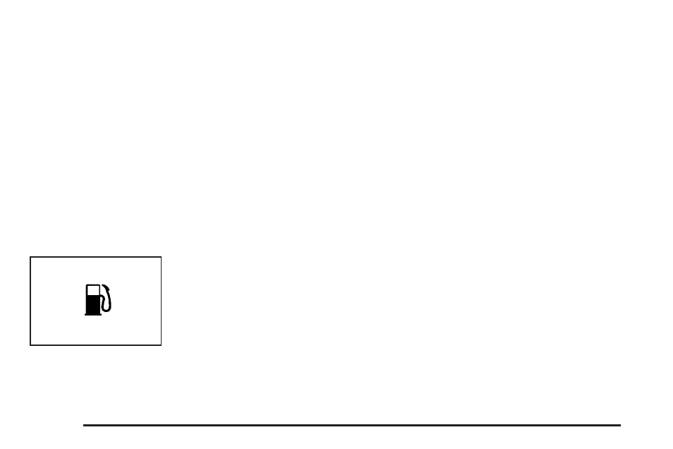 Low fuel warning light, Driver information center (dic), Driver | Information center (dic) | CHEVROLET Tahoe User Manual | Page 260 / 634