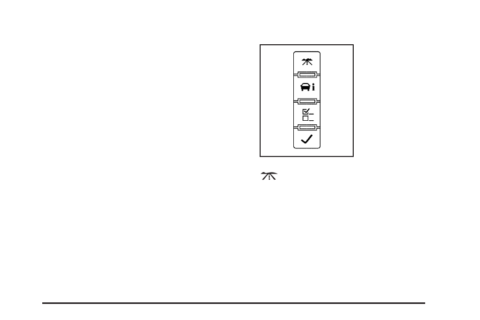 Dic operation and displays (with dic buttons), Dic operation and displays, With dic buttons) | CHEVROLET Tahoe User Manual | Page 261 / 634