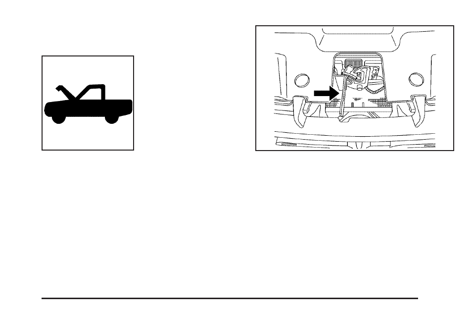 Hood release | CHEVROLET Tahoe User Manual | Page 457 / 634