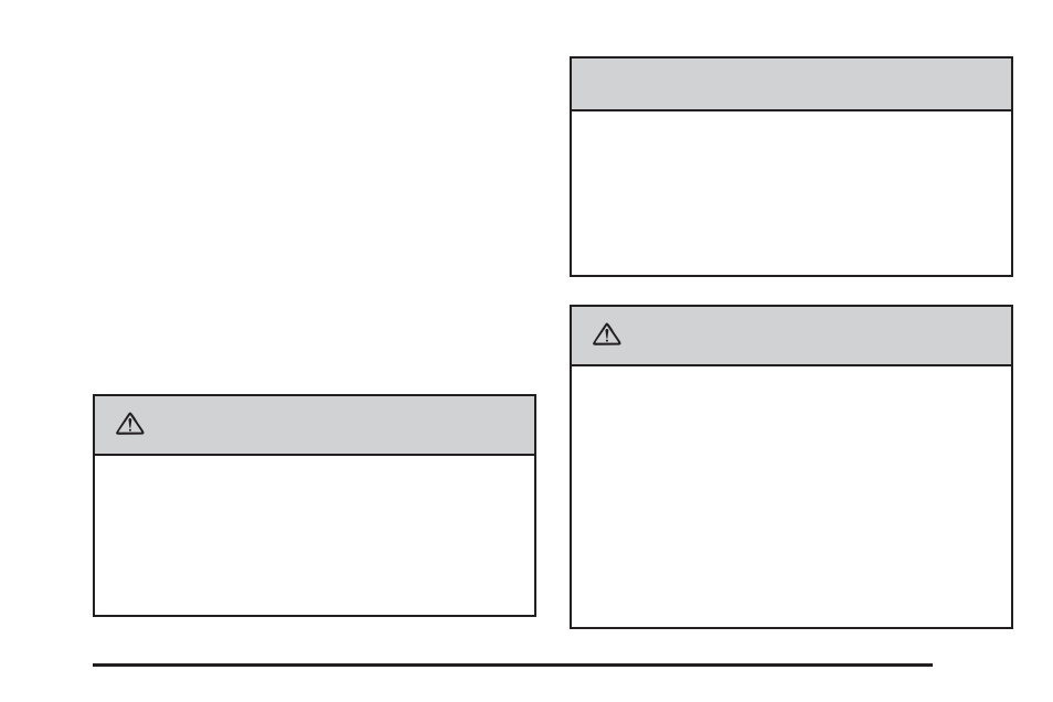 Caution | CHEVROLET Tahoe User Manual | Page 79 / 634