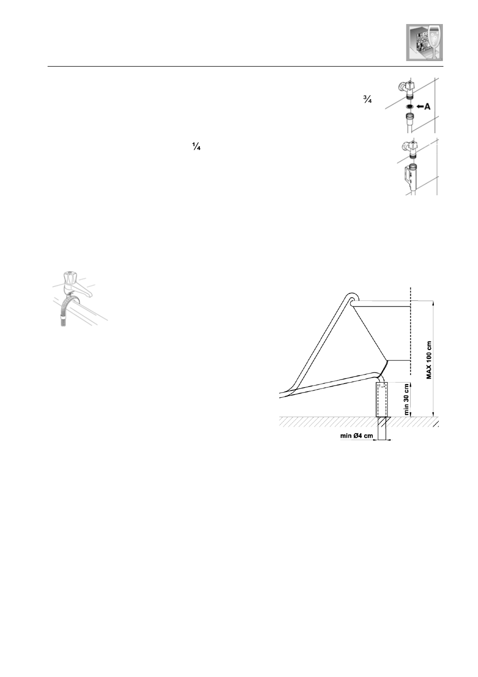 User instructions, Connecting to the water supply, Drain connection | Kleenmaid DW6011 User Manual | Page 8 / 36