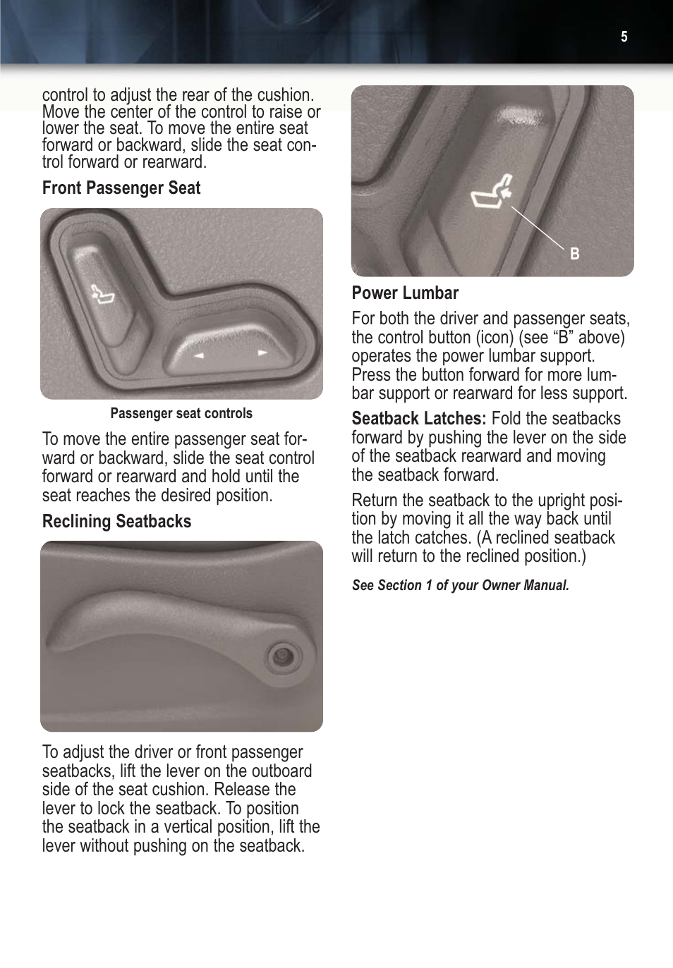 CHEVROLET SSR User Manual | Page 5 / 16