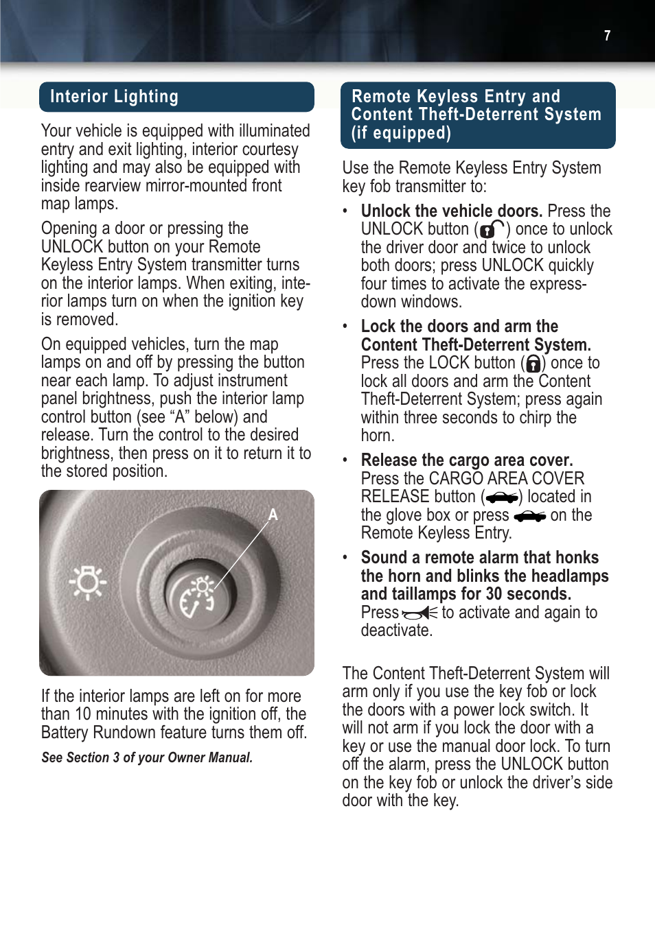 CHEVROLET SSR User Manual | Page 7 / 16