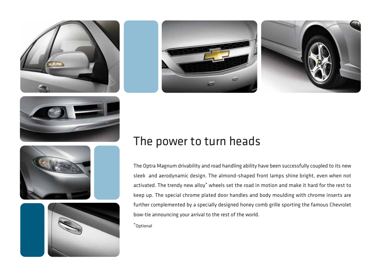 The power to turn heads | CHEVROLET Optra Magnum User Manual | Page 4 / 10