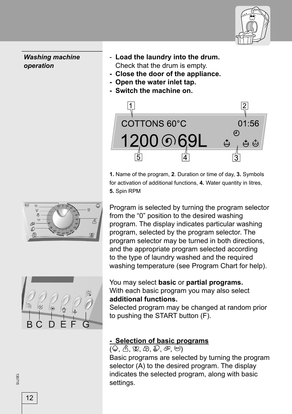 Kleenmaid KFL1600 User Manual | Page 12 / 36