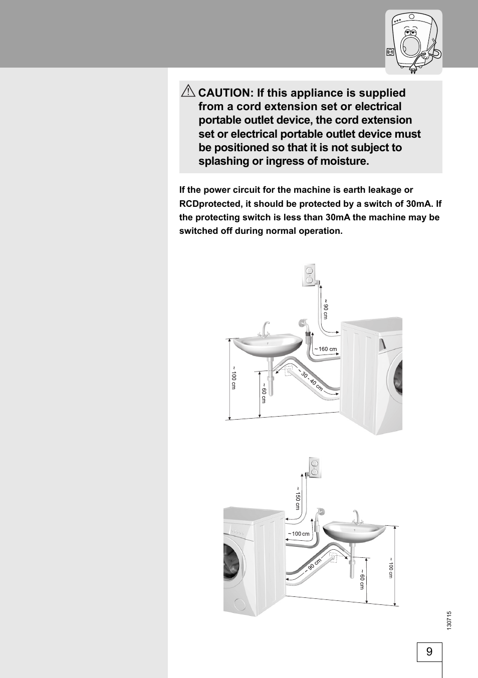 Kleenmaid KFL1600 User Manual | Page 9 / 36