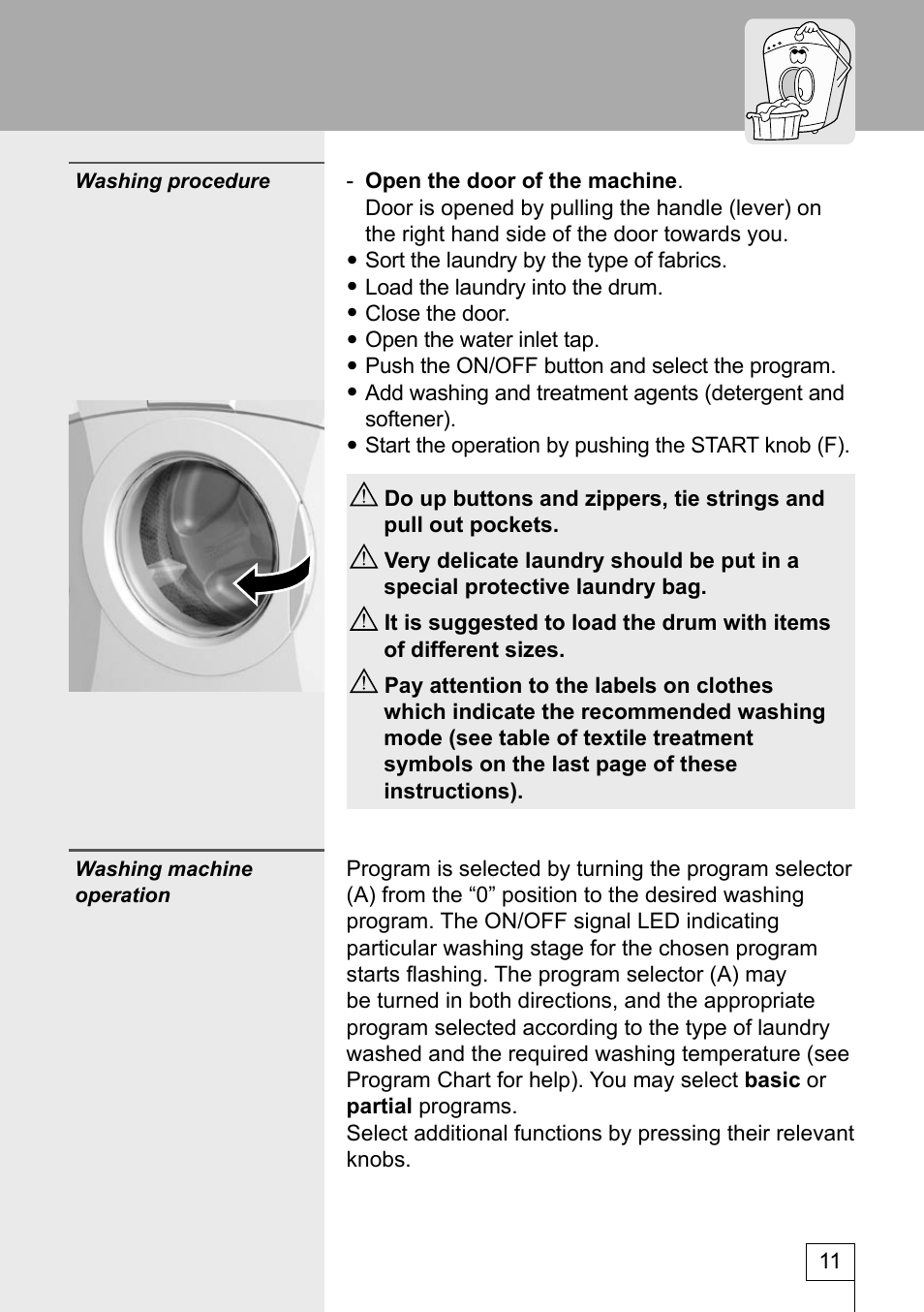 Kleenmaid KFL850 User Manual | Page 11 / 32