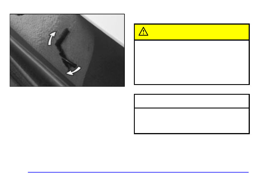 Caution, Notice | CHEVROLET 1999 Corvette User Manual | Page 118 / 376