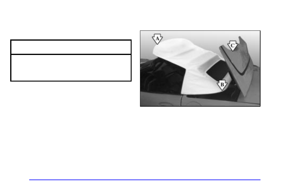 Convertible top (option), Notice | CHEVROLET 1999 Corvette User Manual | Page 120 / 376