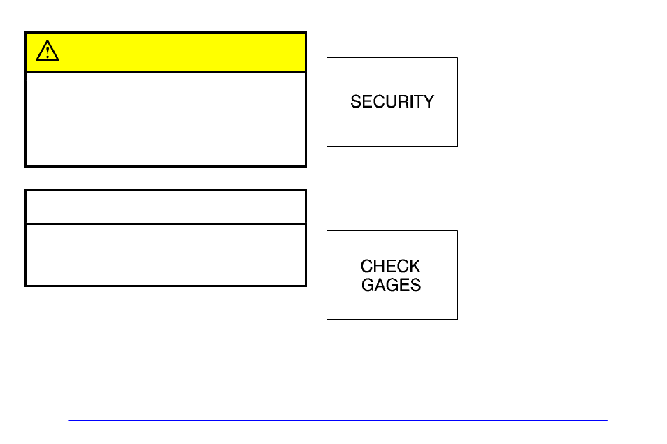 Caution, Notice | CHEVROLET 1999 Corvette User Manual | Page 138 / 376