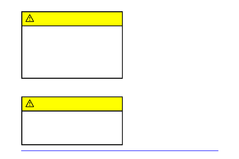 Caution | CHEVROLET 1999 Corvette User Manual | Page 297 / 376