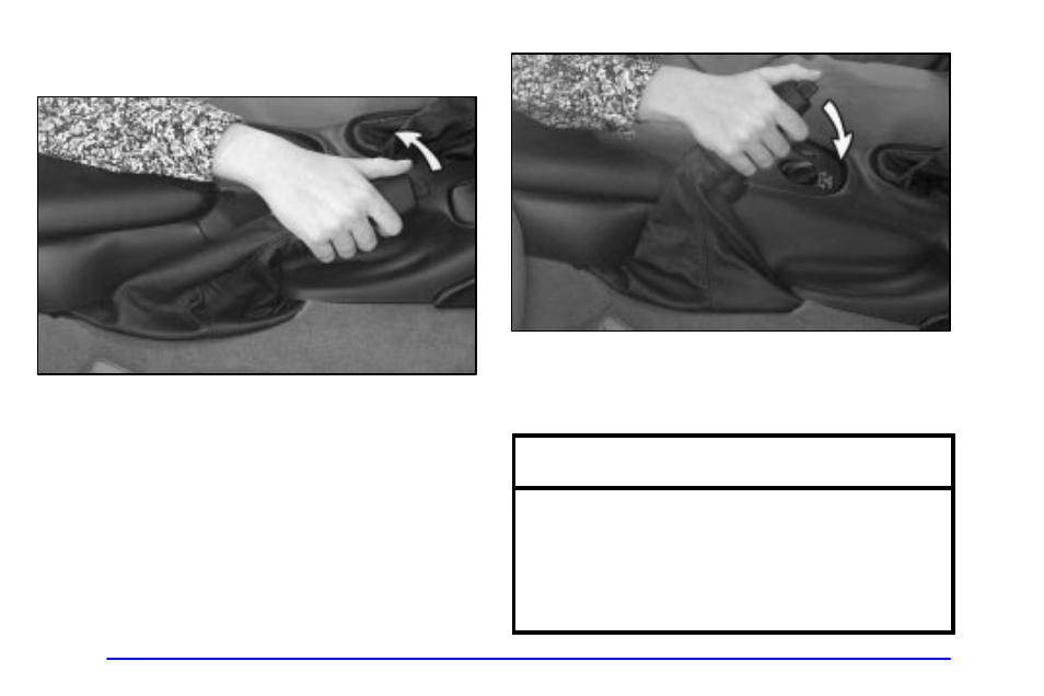Parking brake, Notice | CHEVROLET 1999 Corvette User Manual | Page 86 / 376