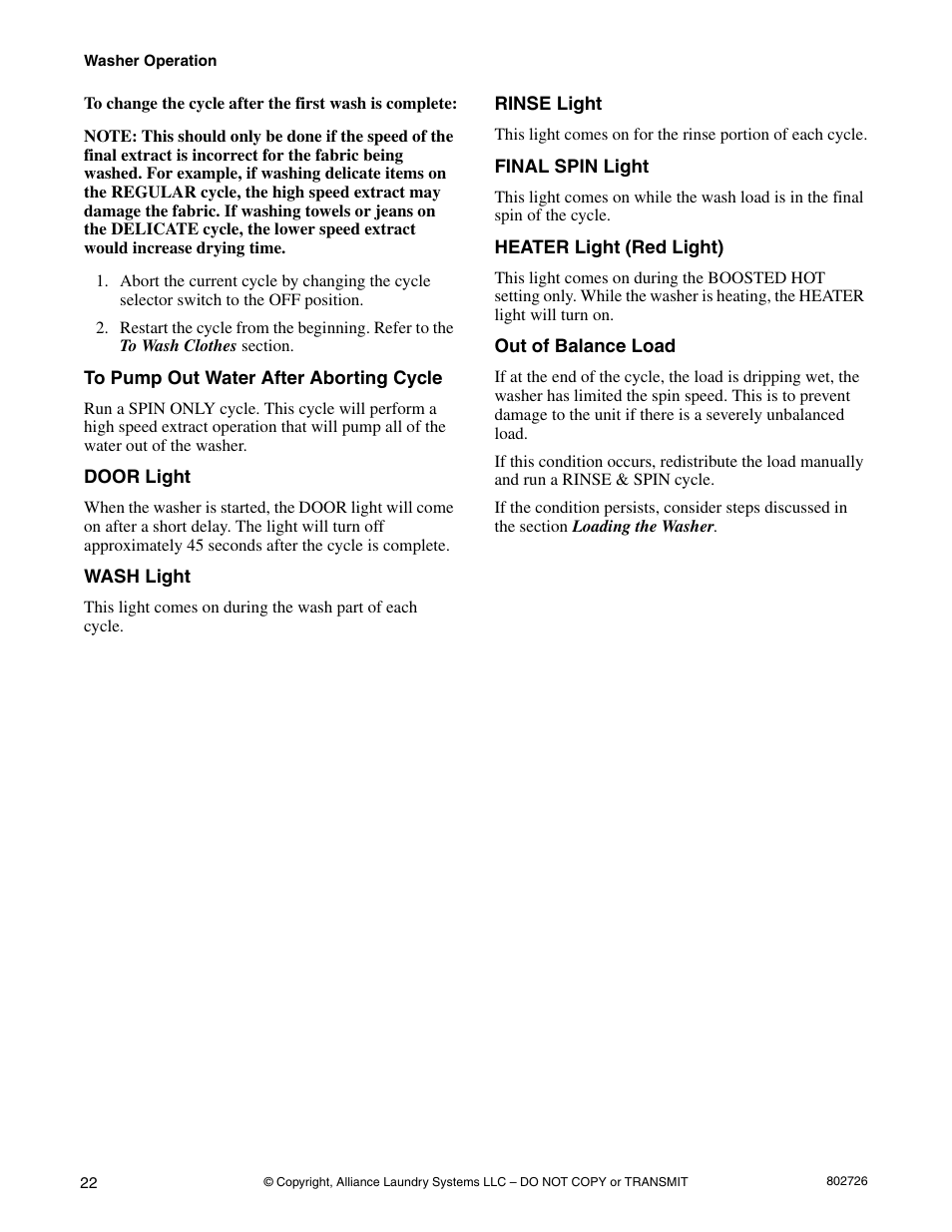 Kleenmaid LTKA6 User Manual | Page 24 / 44