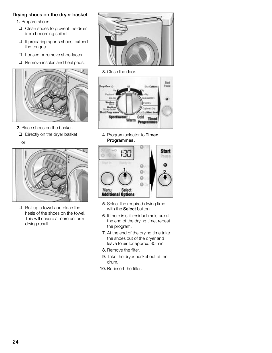 Kleenmaid KED2000 User Manual | Page 24 / 30
