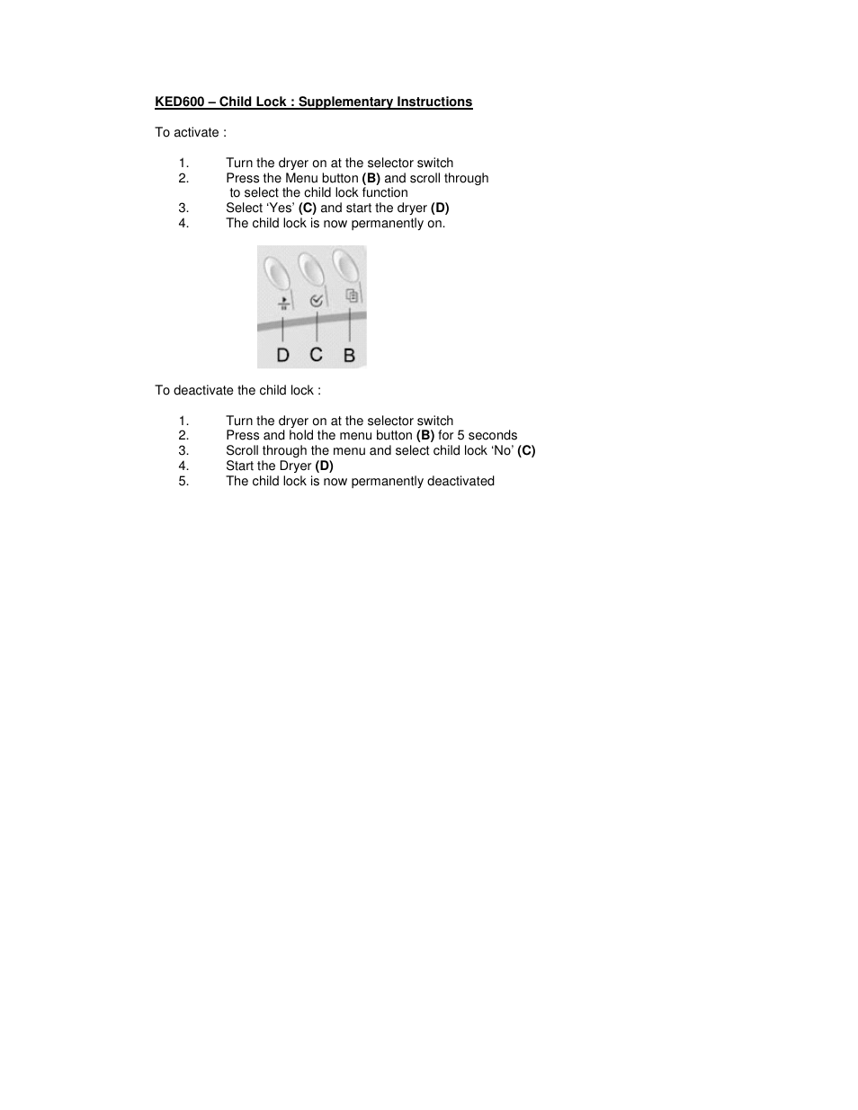 Kleenmaid KED600 User Manual | Page 16 / 33