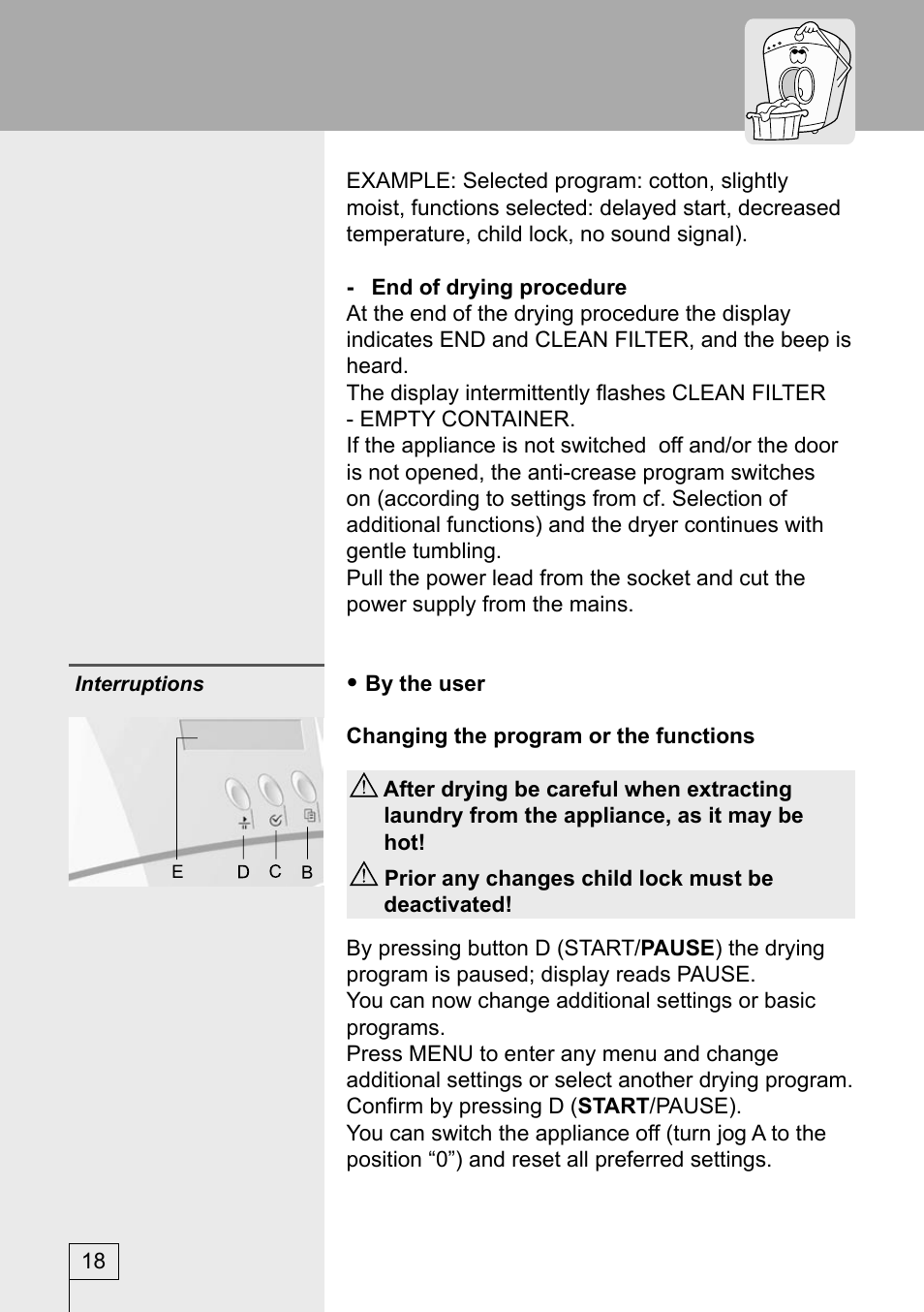 Kleenmaid KED600 User Manual | Page 19 / 33