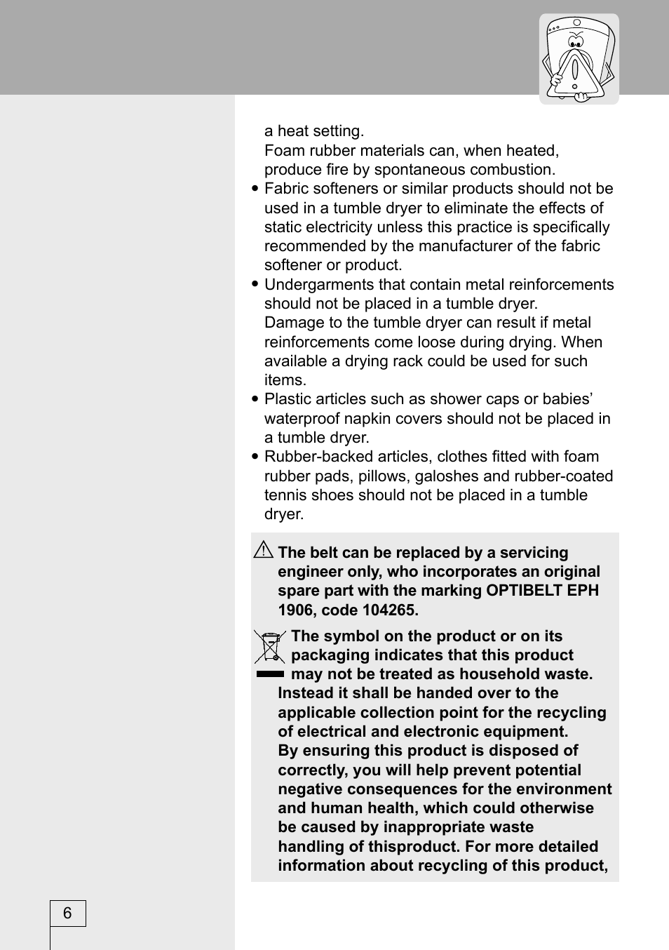 Kleenmaid KED600 User Manual | Page 6 / 33