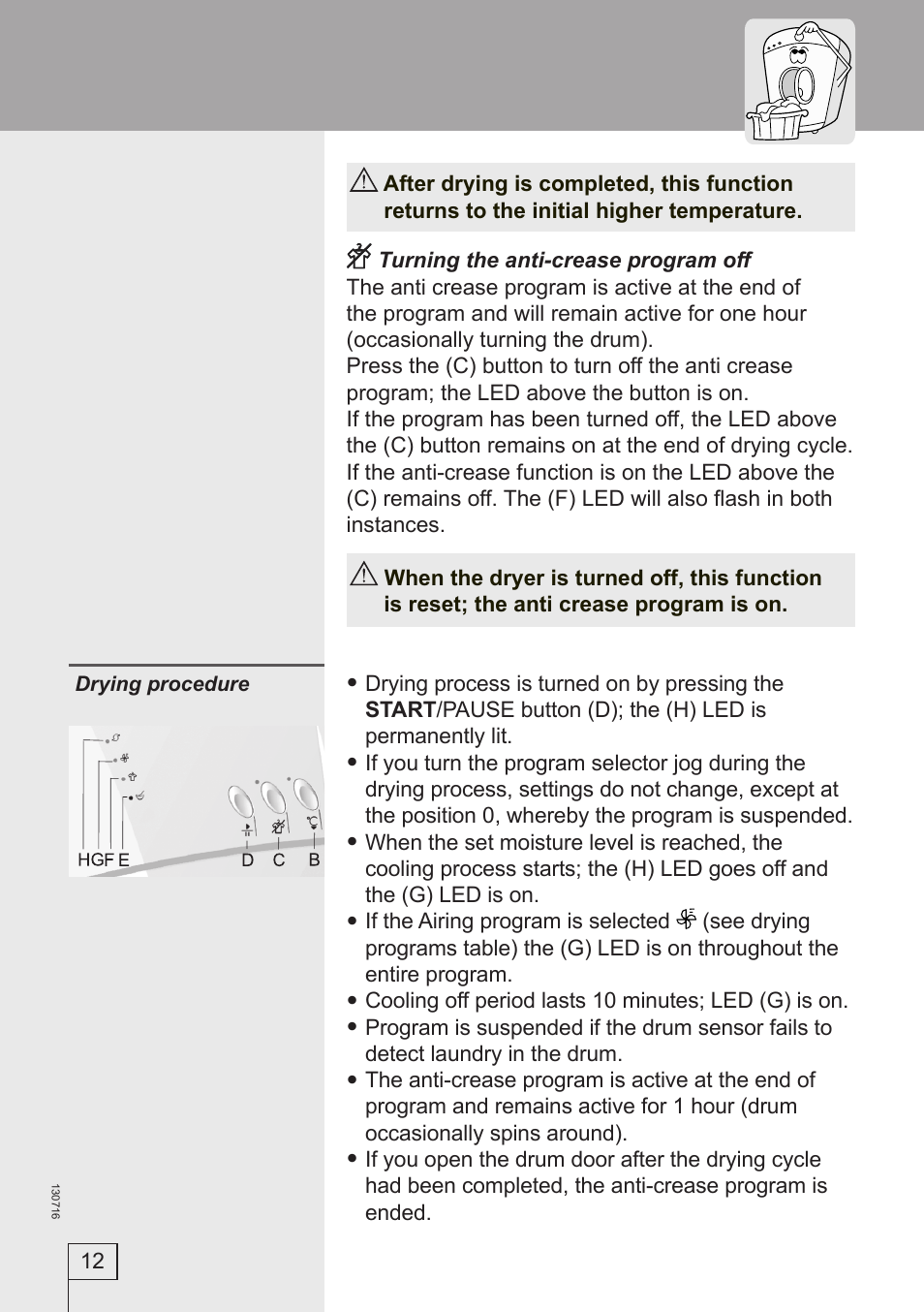 Kleenmaid KED501 User Manual | Page 12 / 24