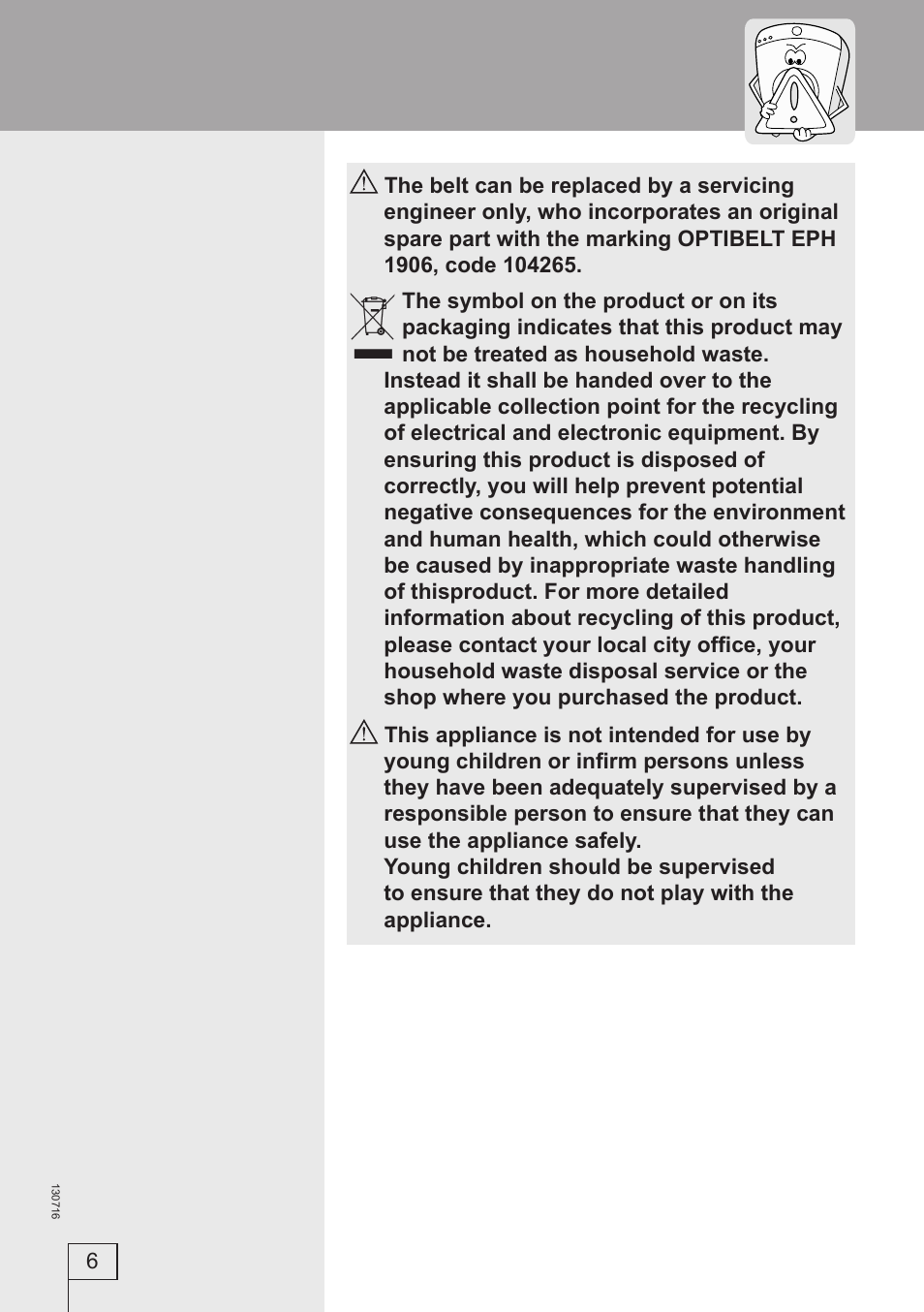 Kleenmaid KED501 User Manual | Page 6 / 24
