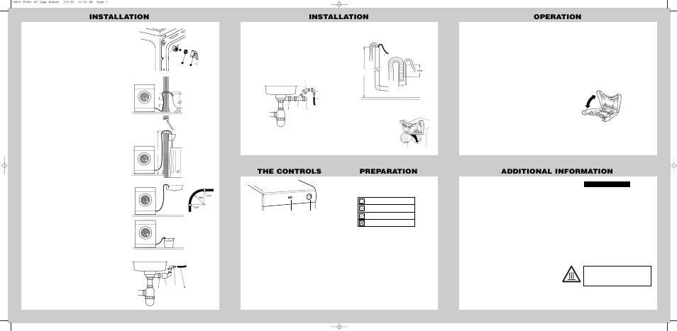 Kleenmaid KED420 User Manual | 2 pages