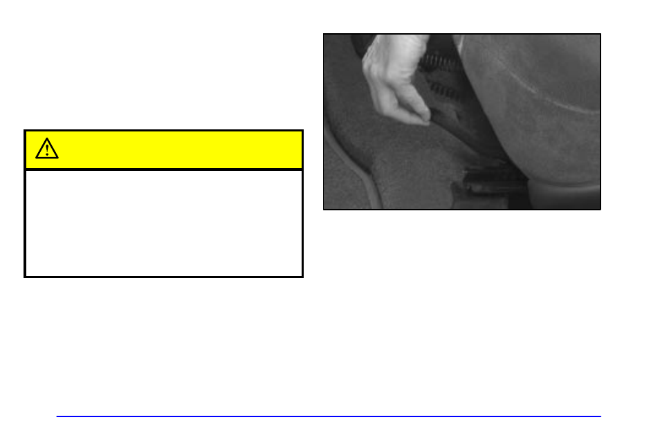 Seats and seat controls, Caution | CHEVROLET 1999 Cavalier User Manual | Page 10 / 368