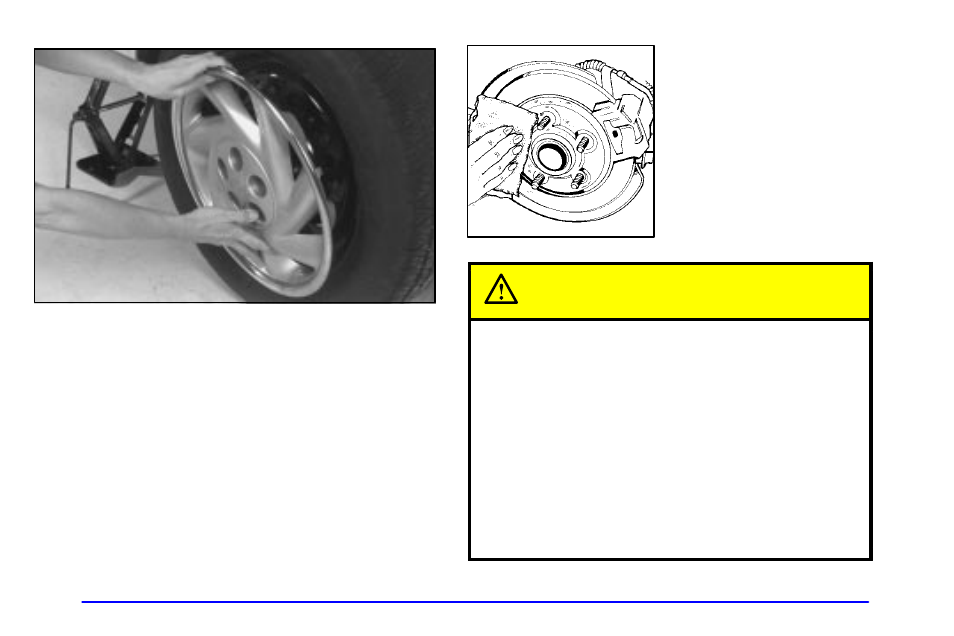 Caution | CHEVROLET 1999 Cavalier User Manual | Page 230 / 368
