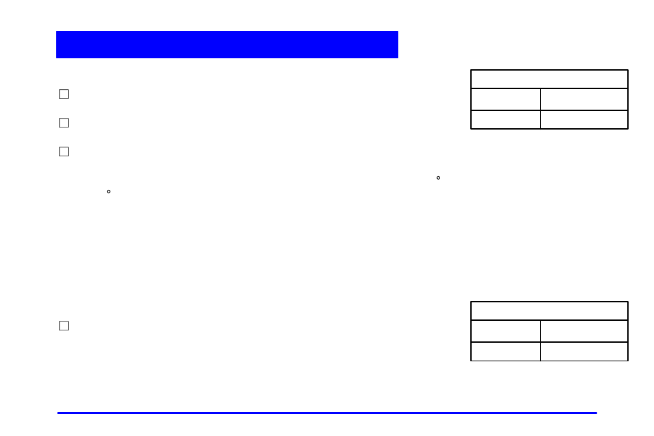 Long trip/highway scheduled maintenance | CHEVROLET 1999 Cavalier User Manual | Page 331 / 368