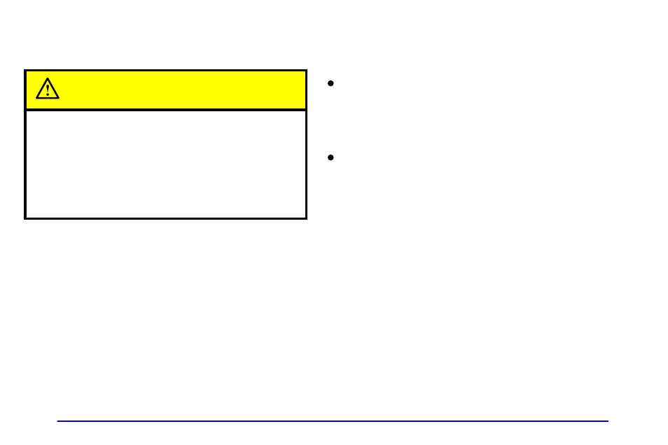 Caution | CHEVROLET 1999 Cavalier User Manual | Page 336 / 368