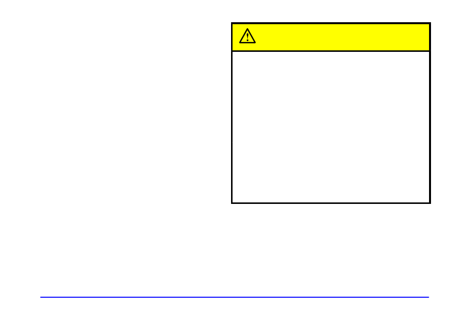 Caution | CHEVROLET 1999 Cavalier User Manual | Page 52 / 368