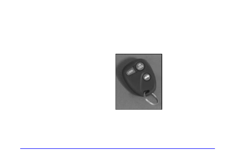 Remote keyless entry (if equipped) | CHEVROLET 1999 Cavalier User Manual | Page 70 / 368