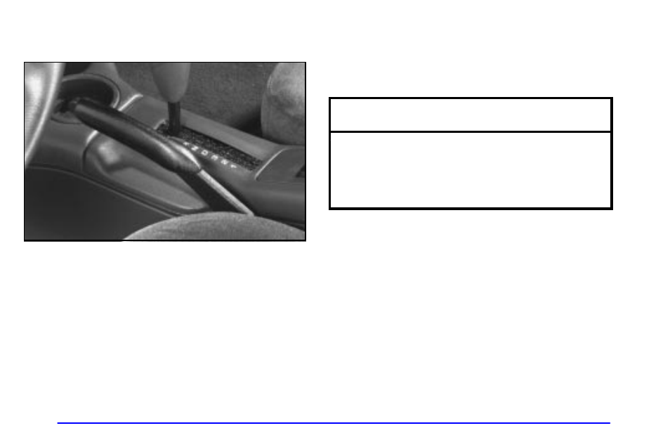 Parking brake, Notice | CHEVROLET 1999 Cavalier User Manual | Page 92 / 368
