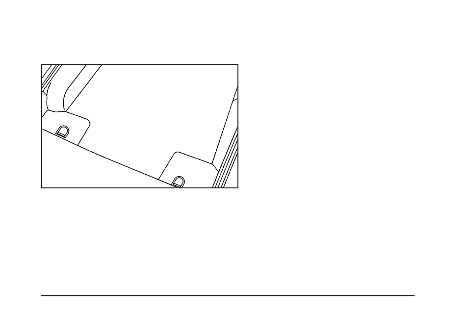 Rear storage area, Rear storage area -47, Rear trunk partition | CHEVROLET CORVETTE 2005 User Manual | Page 105 / 396