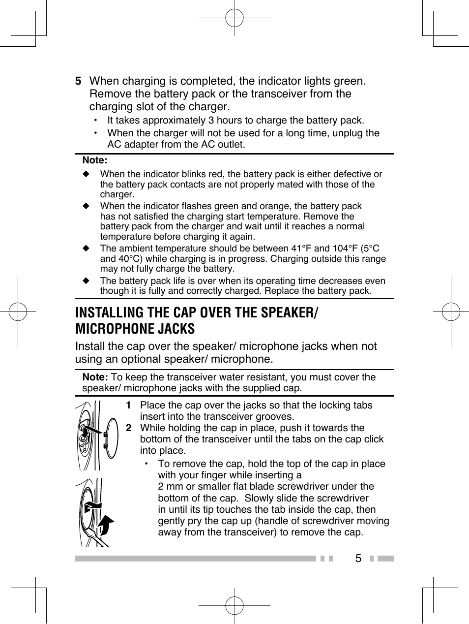 Kenwood TK-2406M User Manual | Page 11 / 21