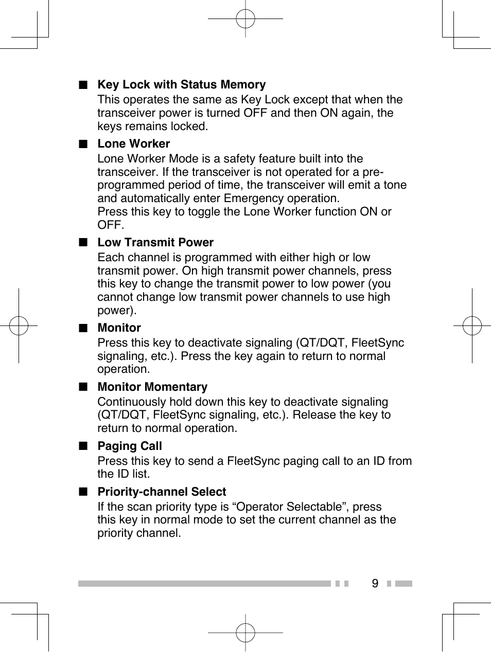 Kenwood TK-2406M User Manual | Page 15 / 21