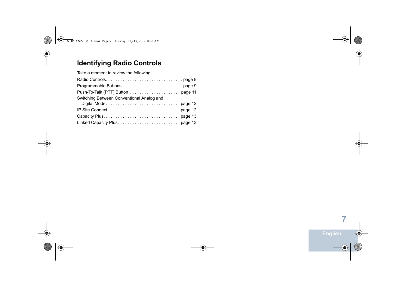 Motorola DP 2400 User Manual | Page 15 / 472