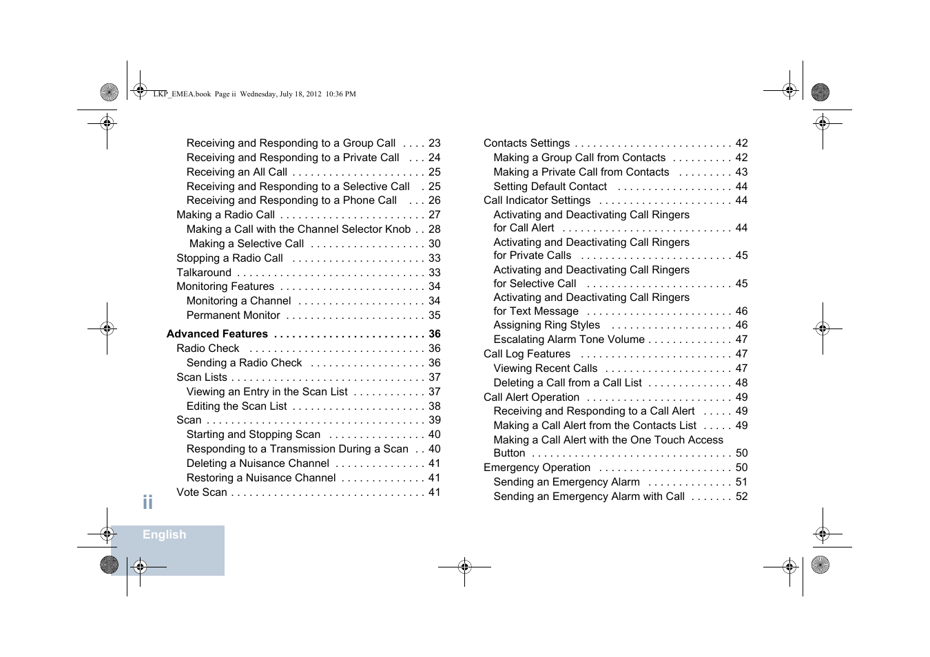 Motorola DP 2600 User Manual | Page 4 / 900