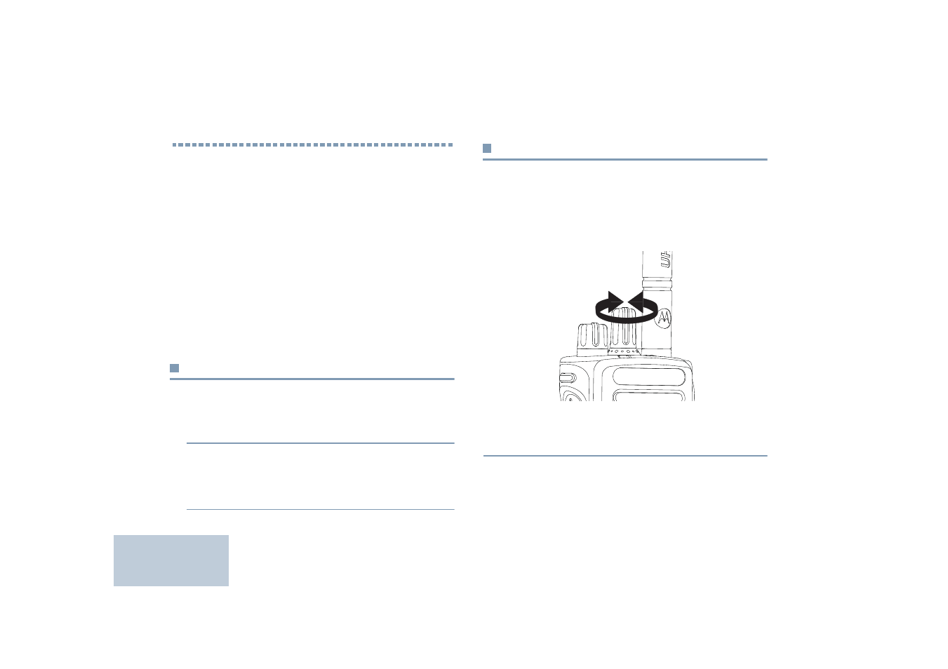 Durchführung und empfang von rufen, Auswählen einer zone, Auswählen eines kanals | Auswählen einer zone auswählen eines kanals | Motorola DP 4400 UHF User Manual | Page 70 / 436