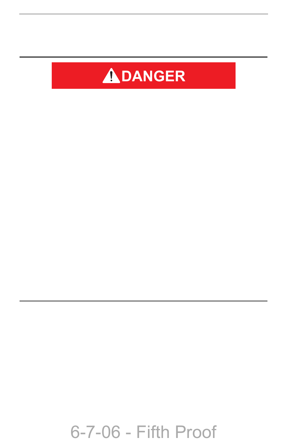 Fueling hazards, Fueling hazards –7, 7-06 - fifth proof | Danger | Compact Power Boxer 427W User Manual | Page 17 / 86