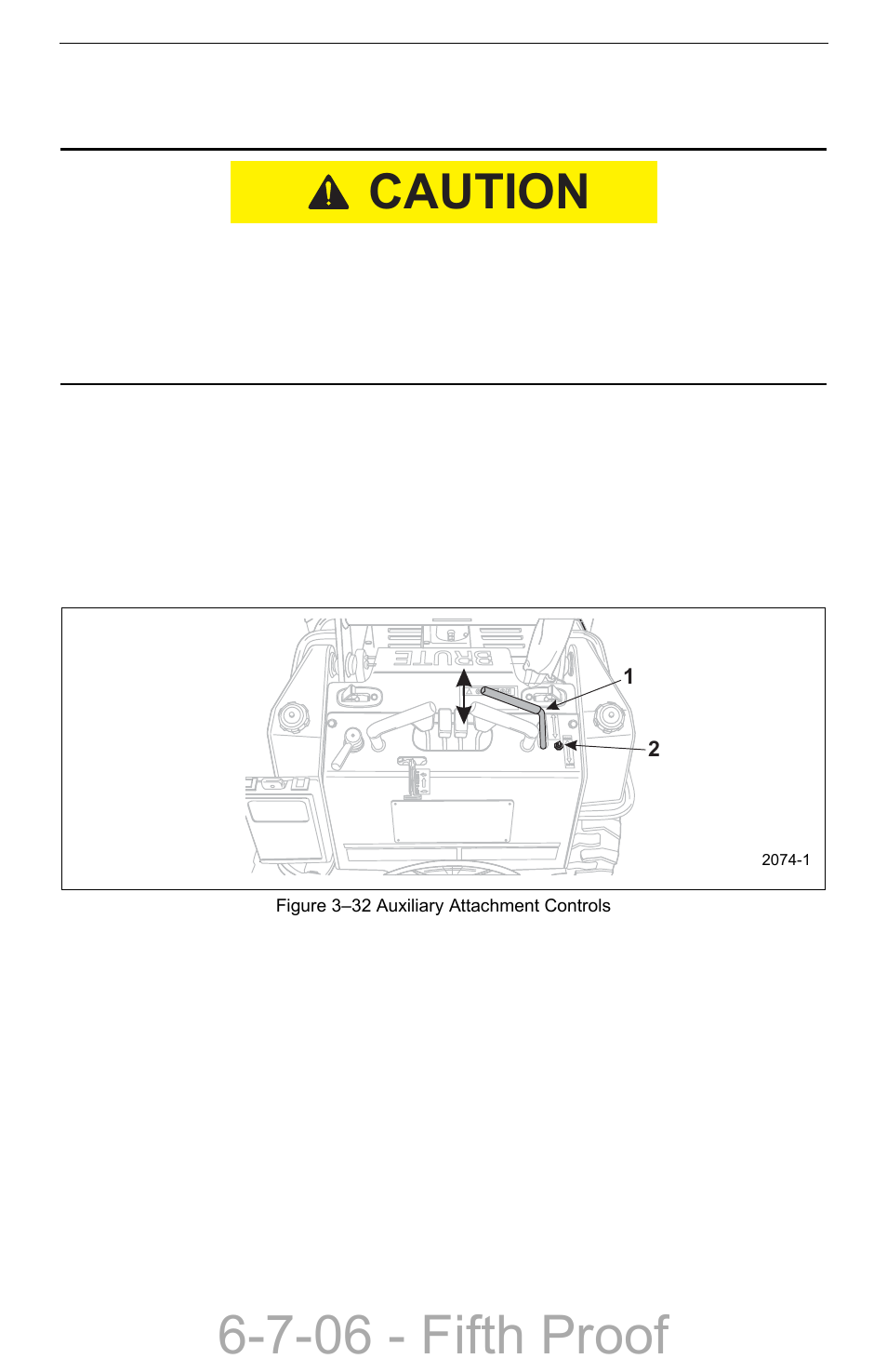 Operating instructions for a hydraulic attachment, 7-06 - fifth proof, Caution | Compact Power Boxer 427W User Manual | Page 49 / 86