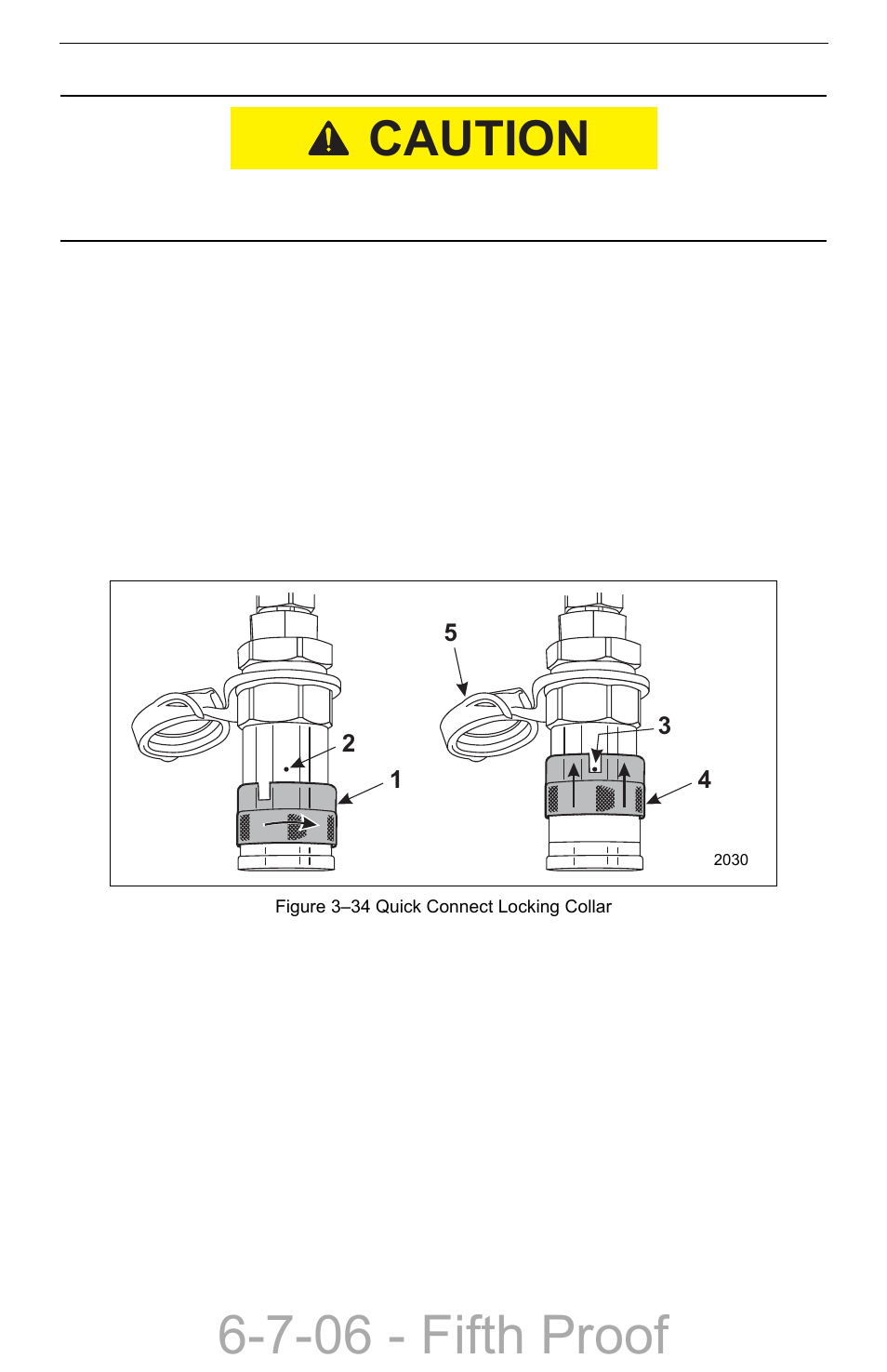 Removal of hydraulically powered attachments, Removal of hydraulically powered attachments –25, 7-06 - fifth proof | Caution | Compact Power Boxer 427W User Manual | Page 51 / 86