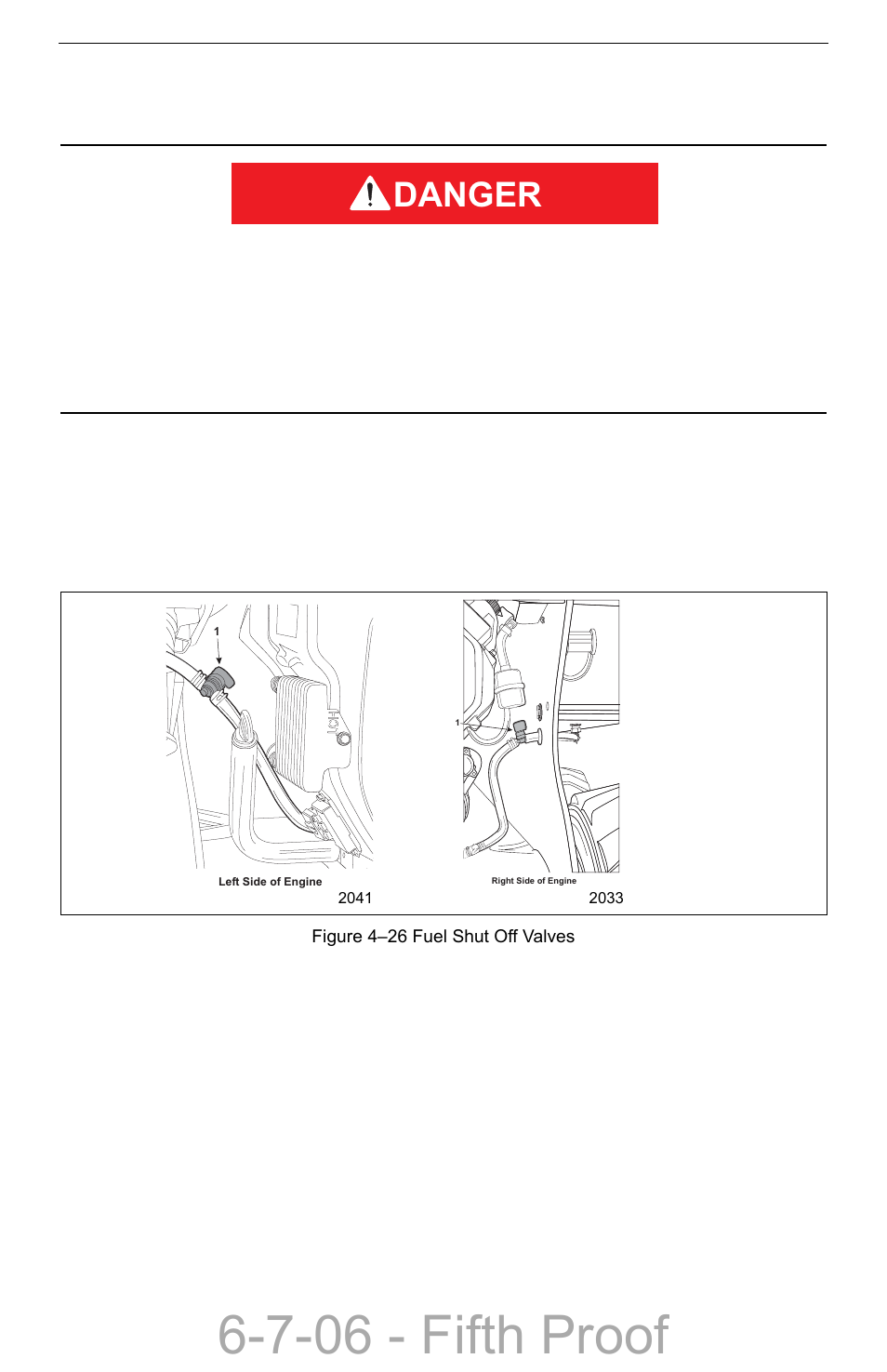 General maintenance, Draining fuel tank (gasoline), General maintenance –20 | Draining fuel tank (gasoline) –20, 7-06 - fifth proof, Danger | Compact Power Boxer 427W User Manual | Page 72 / 86